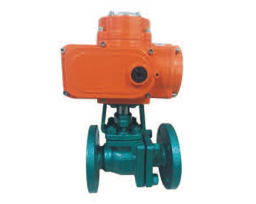 Q941F46電動襯氟球閥